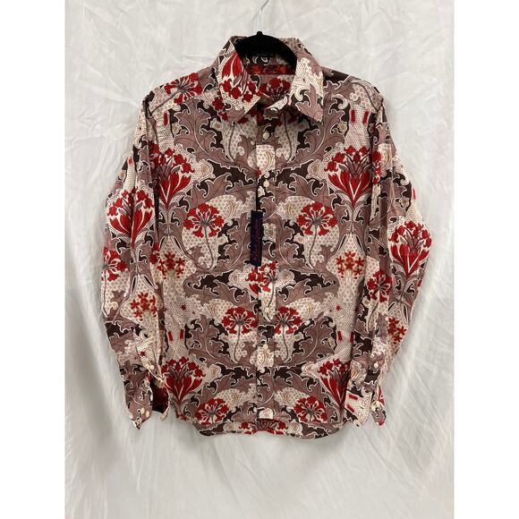 NWT Robert Graham Mens Button Up Shirt size S - Picture 1 of 5